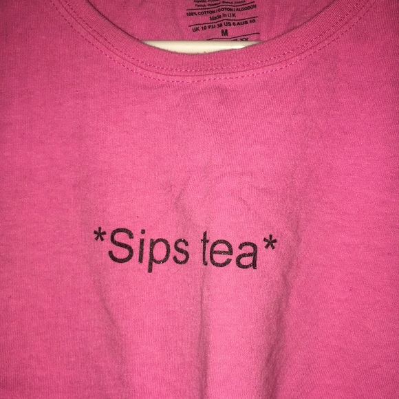 “Sips tea” shirt. - Picture 3 of 4